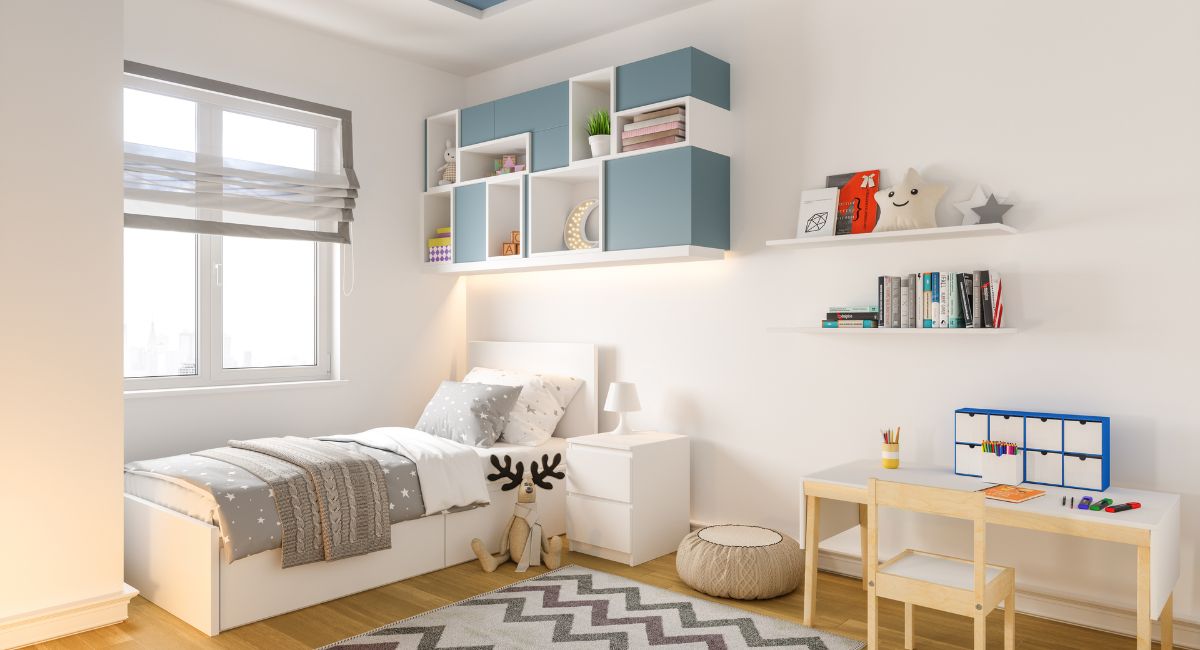 Kids room design with Natural Light